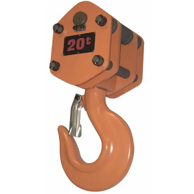 HARRINGTON Bottom Hook Assembly: Manual Chain Hoists, 40,000 lb Compatible Load Capacity - Bottom Hooks for Hoists