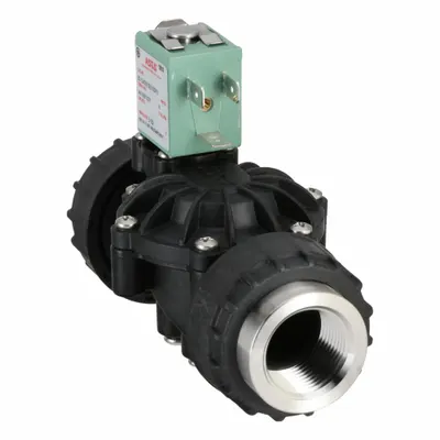 ASCO Solenoid Valve: 2-Way, Normally Closed, 3/4 in Pipe Size, 110V AC/120V AC - 2-Way/2-Position, Normally Closed Solenoid Valves
