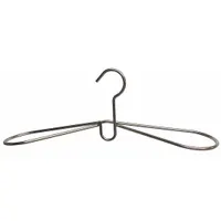 GROVES Open Loop Coat Hanger: 17 5/8 in W x 4 in D x 6 in H (MPN DKH-O)