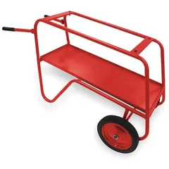 Cart accessory for use with Classic 22A Series equipment. Facilitates transport and positioning of compatible machinery on job sites. Suitable for industrial and plumbing applications requiring mobility and stable setup.