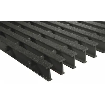 FIBERGRATE 351600 Acid-Resistant Industrial Structural Grating, 5 ft x 10 ft