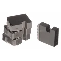 This replacement pipe die is designed for use with RIDGID handheld threading heads. It cuts 1-1/2 inch NPT right-hand threads on steel pipe. The die is constructed from aluminum and steel, suitable for manual and power threading applications in plumbing, HVAC, and industrial maintenance.