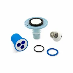 Plastic diaphragm assembly for flush valves, compatible with Z6000 series. Includes vacuum breaker repair kit. Controls water flow during flush cycle for toilet applications.