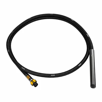 DEWALT Vibrator Head: DCPS310/DCPS320, 16 ft Overall Lg, 1 3/4 in Overall Wd, Quick-Connect - Replacement Shafts for Concrete Vibrators