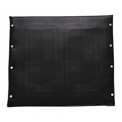 ALCO Embossed Seat: Vinyl, 16 in Overall Lg, 22 in Overall Wd, 16 in Overall Ht - Seat & Back Upholstery for Wheelchairs
