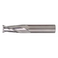 CLEVELAND Square End Mill: Carbide, TiAlN Coated, 2 Flute, 1/4" Mill Dia, 1-1/2" LOC, 6" OAL (MPN C81031)