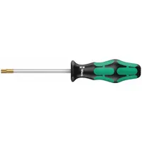 WERA General Purpose Torx Screwdriver: Kraftform, Long Lg, Torx Tip, Friction, T27 Tip Size (MPN 05028054001)