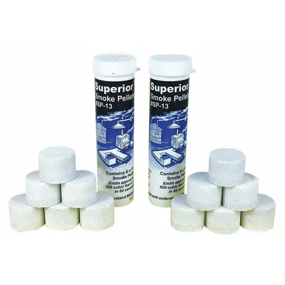 SUPERIOR SMOKE Smoke Pellets: 625 cu ft Generated Volume - Smoke Emitters