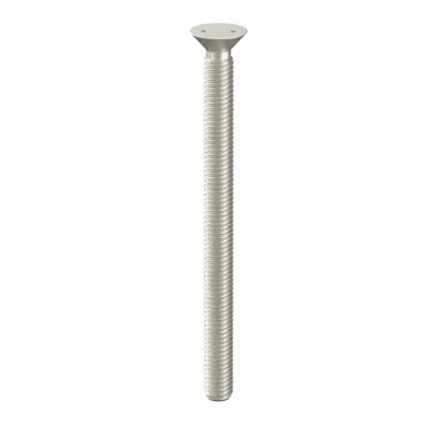 TAMPER-PRUF-SCREW Tamper Resistant Screw: #10-32 Thread Size, 2 1/2 in Lg, Stainless Steel - Flat Head Tamper-Resistant Machine Screws