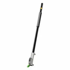 The EGO EP7501 is a carbon fiber extension pole designed as a hedge trimmer attachment for use with compatible EGO power heads. It extends reach for trimming tall hedges and shrubs, suitable for landscaping and property maintenance tasks requiring overhead or deep-reach cutting.