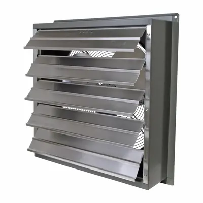 CANARM Shutter Mounted Hazardous Location Exhaust Fan: 24 in Blade, 1 Speed, 1/3 hp - Hazardous Location Shutter-Mount Exhaust Fans