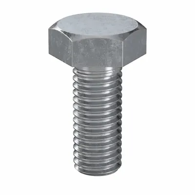 LINDSTROM Hex Head Cap Screw: Steel, Class 8.8, Zinc Plated, M10, Metric, 25 mm lg - Class 8.8 Steel Hex Head Cap Screws