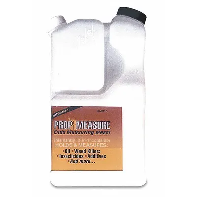 FUNNEL KING Measuring Container: 16 oz Fluid Capacity, 5 in Overall Dia, 12 in Overall Ht - Measuring Containers with Pour Spout