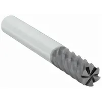 WIDIA HANITA Square End Mill: Carbide, AlTiN Coated, 4 Flute, 7/16" Mill Dia, 2" LOC, 4" OAL (MPN 4V151100AST)