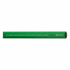 This Grade R single-line bulk welding hose is designed for conveying fuel gases such as acetylene or propane to welding torches. It has a 1/4 in inside diameter, 700 ft length, green cover, and a maximum working pressure of 200 psi. Suitable for industrial fabrication, repair, and construction applications.