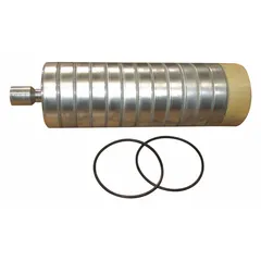 This 12-stage impeller cartridge assembly is a replacement component for Dayton pump models 45MW72 and 45MW73. It is used in multi-stage circulating and boosting pump systems to restore flow and pressure performance.