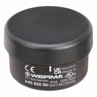 WERMA Terminal Element: Tower Light Mount, For KombiSIGN 71, 1 11/16 in Overall Ht, 64082000