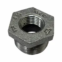 Metal Pipe Straight: 2 in x 1 in, Threaded x Threaded, Class 125, 175 psi @ 150° F, Straight (MPN 0318907763)