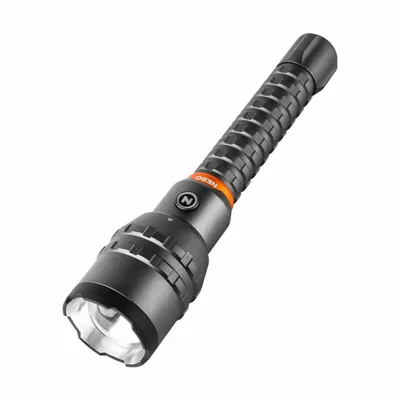 NEBO Flashlight: Rechargeable, 12,000 lm, 2 hr Run Time at Max. Brightness, 220 m Max Beam - Rechargeable Flashlights