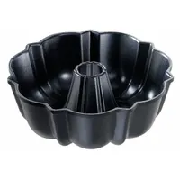 CHICAGO METALLIC Cake Pan: Fluted Bundt Cake Pan Pan, Aluminum, Non-Stick, 8 3/16 in Overall Dia (MPN 51224)