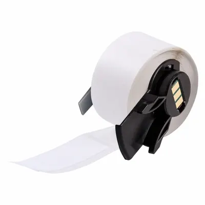 BRADY Wraparound Label: 2 1/2 in x 1 in, Nylon - Brady Precut Label Rolls