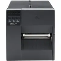ZEBRA Barcode Label Printer: Direct Thermal, 4 in Max. Print Wd, Dispenser Dispensing, Push Button (MPN ZT11142-D01000FZ)