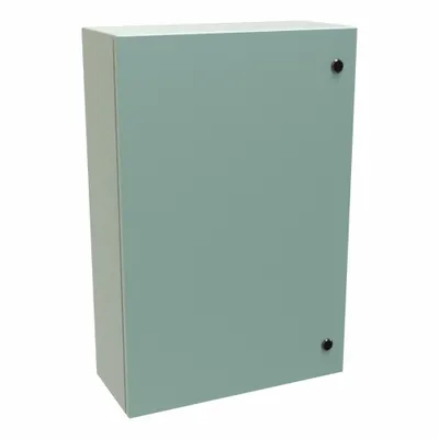 HAMMOND Electrical Enclosure: Steel, 30 in x 20 in x 8 in, NEMA 12/3R/4, Solid Cover - Steel Washdown Enclosures