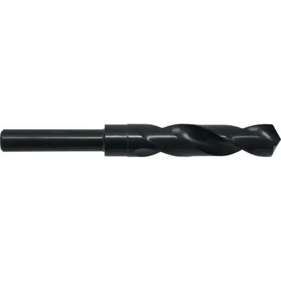 CLE-LINE Reduced Shank Drill Bit: 19 mm, 118° Point - High-Speed Steel Silver & Deming Drill Bits