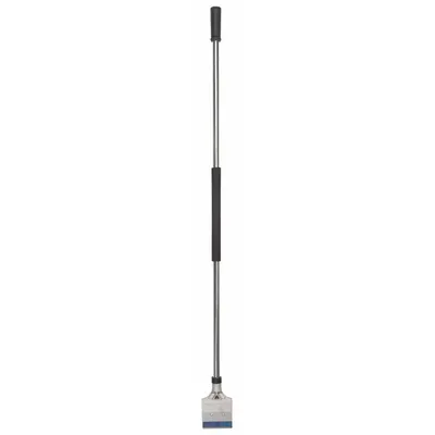 HYDE Scraper: Bld. Mat. Carbon Steel, Hdl. Mat. Foam/Rubber Grip, Stiff - Floor Scrapers