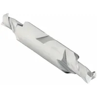 Double-end cobalt square end mill with 11.5 mm diameter, 20.63 mm length of cut, and 95.2 mm overall length. Two-flute design for general-purpose milling of ferrous and non-ferrous materials. Suitable for creating flat-bottomed slots, shoulders, and contours in industrial machining applications