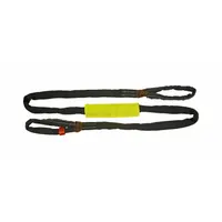 TOW-ALL Tuflex Recovery Strap: 30 ft Overall Hook Size, 30 ft Overall Lg, Brown, Nylon (MPN TSEN600X30)
