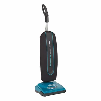 TENNANT Upright Vacuum Cleaner: 13 in Cleaning Path Wd, 60 cfm Air Flow, 11 lb Wt - Cordless Upright Vacuums