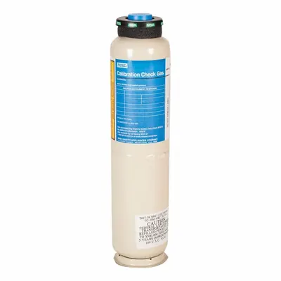 MSA Calibration Gas: Air, +/-10% Accuracy, CO, Calibration Gas, 100 L Cylinder Capacity - Calibration Gases for Portable Gas Detectors