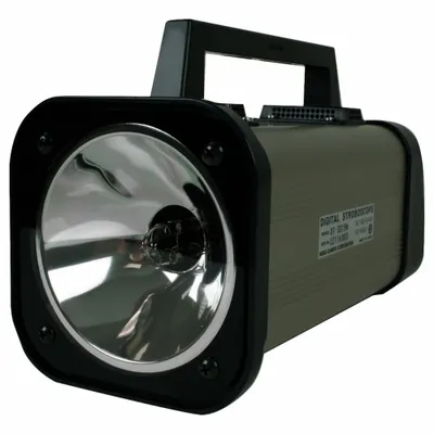 SHIMPO Xenon Light Stroboscope: LED, 35,000 fpm, 30 fpm, 20 usec Max Flash Duration - Standard LED Stroboscopes