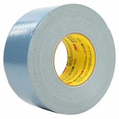 Medium-duty duct tape with polyethylene coated cloth backing and rubber adhesive, designed for clean removal without residue. Suitable for temporary holding, sealing, and bundling on surfaces such as plastic, metal, and painted walls. Minimum application temperature 40°F.