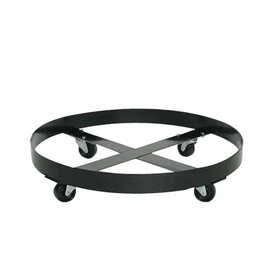 EAGLE Drum Dolly: 1,000 lb Load Capacity, For 5 gal to 55 gal Container Capacity - Cross-Brace Drum Dollies with Support Ring