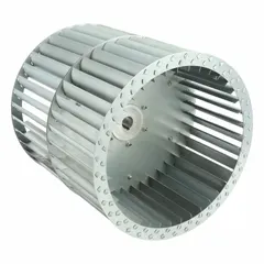 OEM replacement blower wheel for Dayton equipment, compatible with model 5UDU4. Used in HVAC and ventilation systems for air-moving applications.