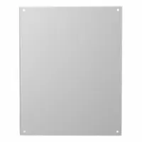 HAMMOND Enclosure Panel: Back Panel Panel, 33 in Overall Ht, 27 in Overall Wd, Galvanized Steel (MPN 18G3327)