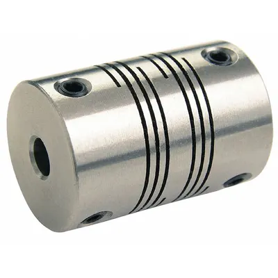 RULAND MANUFACTURING Motion Control Coupling: 3° Angular Misalignment, 1/2 in Bore Dia 1, Inch - General Purpose Set Screw Beam Shaft Couplings