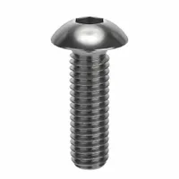 Socket Head Cap Screw: M3x0.50 Thread Size, 10 mm Lg, Button, NL-19, Stainless Steel, 18-8, 50 PK (MPN FBMBHSCAPS310P50)