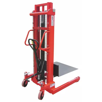 Dayton Platform Lift Truck: 2,000 lb, 6 in to 98 in, Steel, 30 in L x 32 in W Platform - Platform Lift Trucks