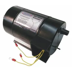 Freestanding electric motor troubleshooting training system measuring 24 in x 24 in x 26 in. Includes the Electrical Controls Training System and a Student's Guidebook. Used for hands-on training in motor troubleshooting and electrical controls in educational and industrial settings.
