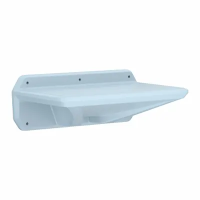 CORTECH Wall-Mount Desk, Blue Gray, 30 in W x 18 in D x 11 in H, Polyethylene - Wall-Mount Desks