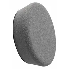 This 3-inch diameter foam polishing pad features a smooth texture and hook-and-loop backing for quick attachment to compatible polishers. Designed for use on metal surfaces, its beveled cut and finish enable controlled material removal and finishing in automotive and industrial metalworking applications.