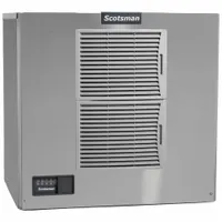 Air-cooled ice machine head producing 800 lb of half-dice ice per day. Measures 29 in Ht x 30 in Wd x 24 in Dp. Operates on 203-208V. Not Energy Star compliant. Suitable for commercial kitchens and foodservice operations requiring high-volume ice production