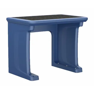 CORTECH Freestanding Desk: Midnight Blue, 29 in Overall Ht, 36 in Overall Wd, 24 in Overall Dp - Floor-Mount Desks with Laminate Top
