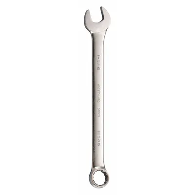 WESTWARD Combination Wrench: Alloy Steel, Satin, 1 5/16 in Head Size, 18 3/4 in Overall Lg - SAE 12-Point Combination Wrenches