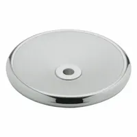 JW WINCO Solid Hand Wheel: Solid, Aluminum, 1/2 in Bore, 80 mm Dia, Silver Polished (MPN 255127-75)