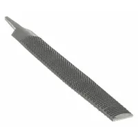 Half Round Wood Rasp File: Half Round, 5.5 Teeth per Inch, Single Edge Cut, 12 in File Lg