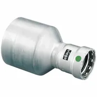 VIEGA MEGAPRESS Crimp Fitting: 2 in Pipe x 2 1/2 in Pipe Size, FTG x FTG, EPDM (MPN 90675)